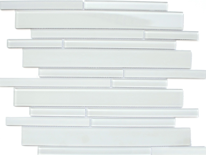 Charisma Finesse Glass Mosaic - Linear - Glossy & Frosted