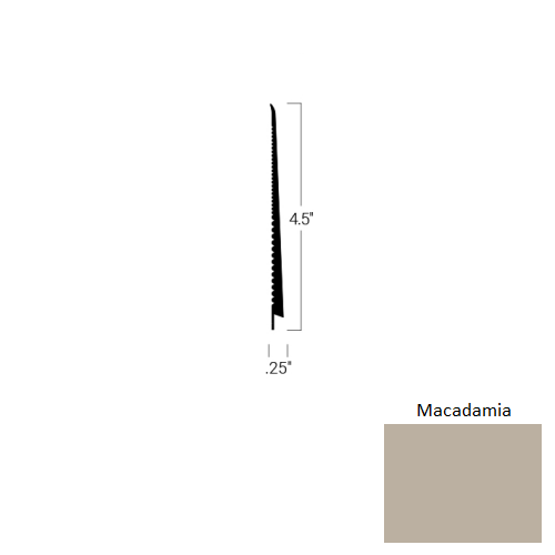 Johnsonite Macadamia Rubber Tightlock Carpet Rubber Base