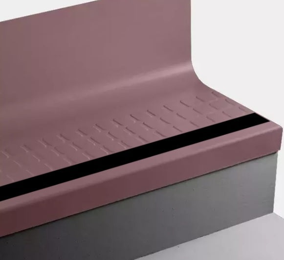 Johnsonite Salsa Raised Square Rubber Stair Tread Trim