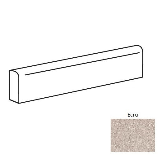 Phase Ecru Porcelain Bullnose Trim