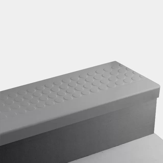 Raised Round Rubber Moulding Trim 12 1/4" x 36"