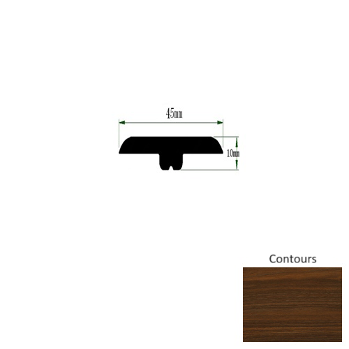 Genesis Silhouette Contours 94" T Molding - Matte