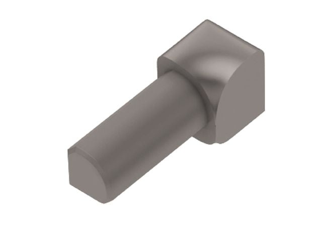 Rondec 90 Degree Inside Corner Plastic PVC Tile Edging Trim - Grey