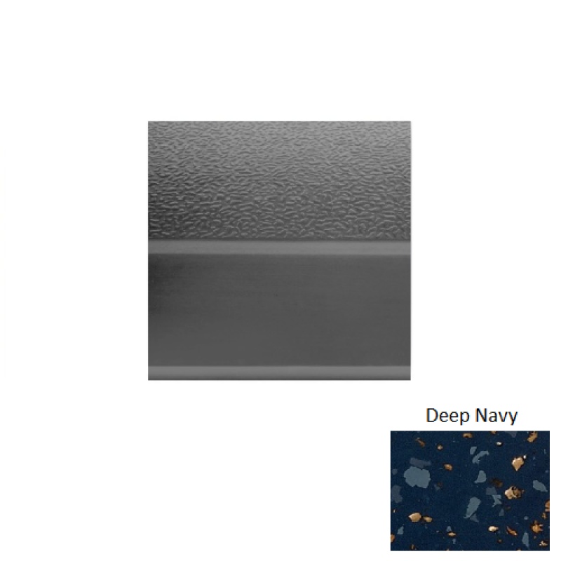 Renew 93 Deep Navy Textured Rubber Stair Tread