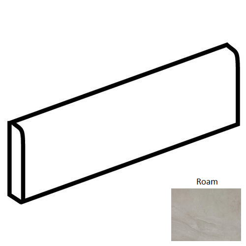 Wanderwise Roam Porcelain Floor Trim - 3" x 24" Bullnose - Matte