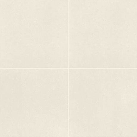 Anchorage White Porcelain Tile - Matte