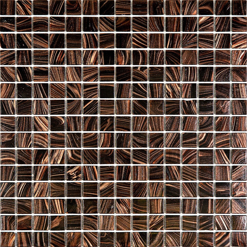 Alma Line Stella Ste348 Glass Mosaic - 0.8" X 0.8" - Glossy