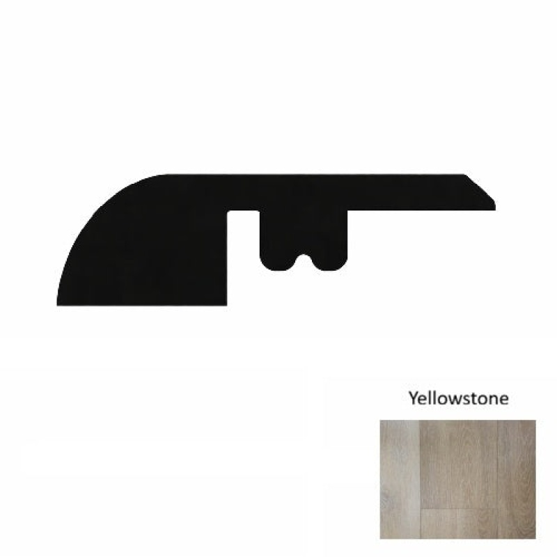 1700 Series Yellowstone Luxury Vinyl Moulding / Trim - 94" Reducer - Embossed