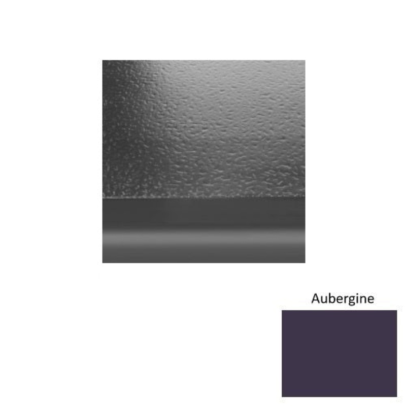 Solid 99 Aubergine Hammered Rubber (Sq) With Black Abrasive Strip Stair Tread - Hammered