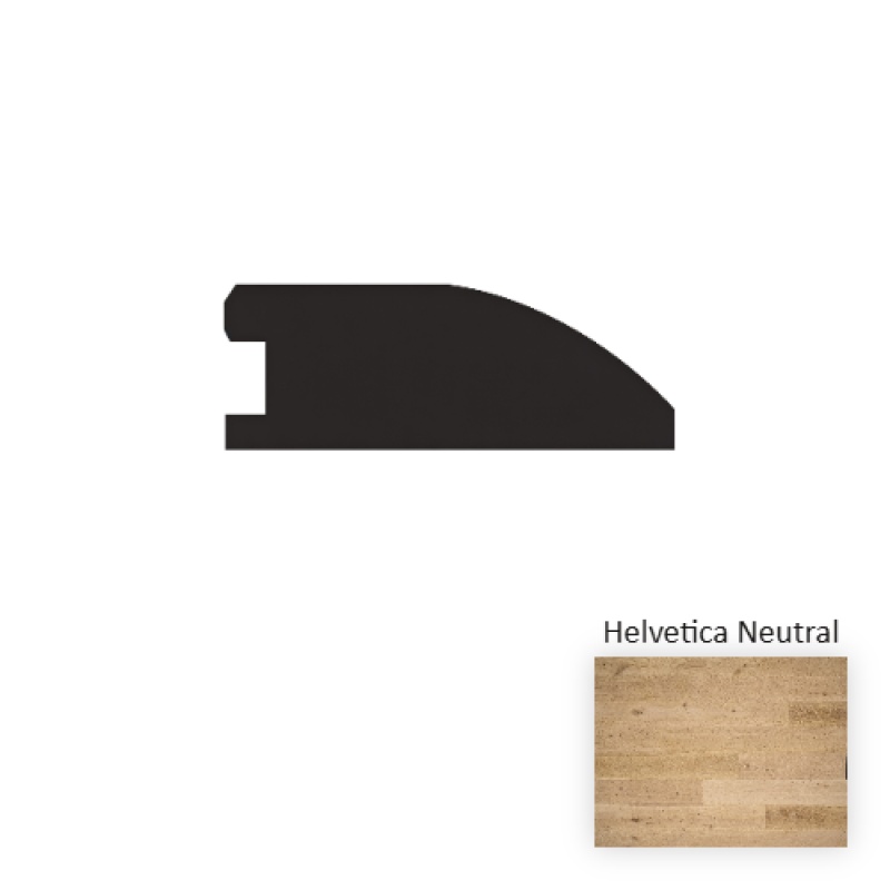 Inscription Helvetica Neutral 2" x 90" Reducer