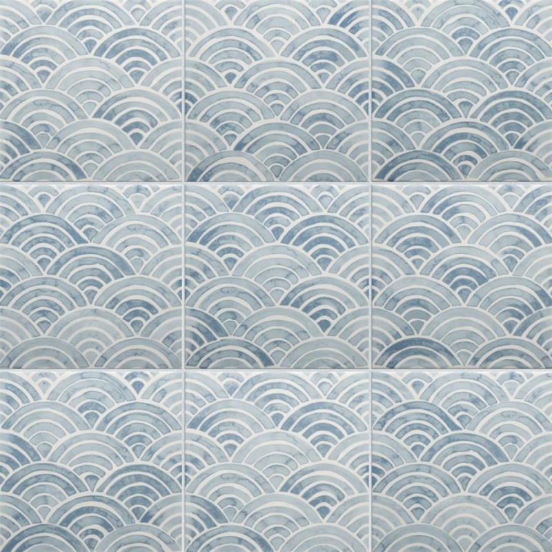Berta Escalas Ceramic Tile - Matte - 7 7/8" X 7 7/8"