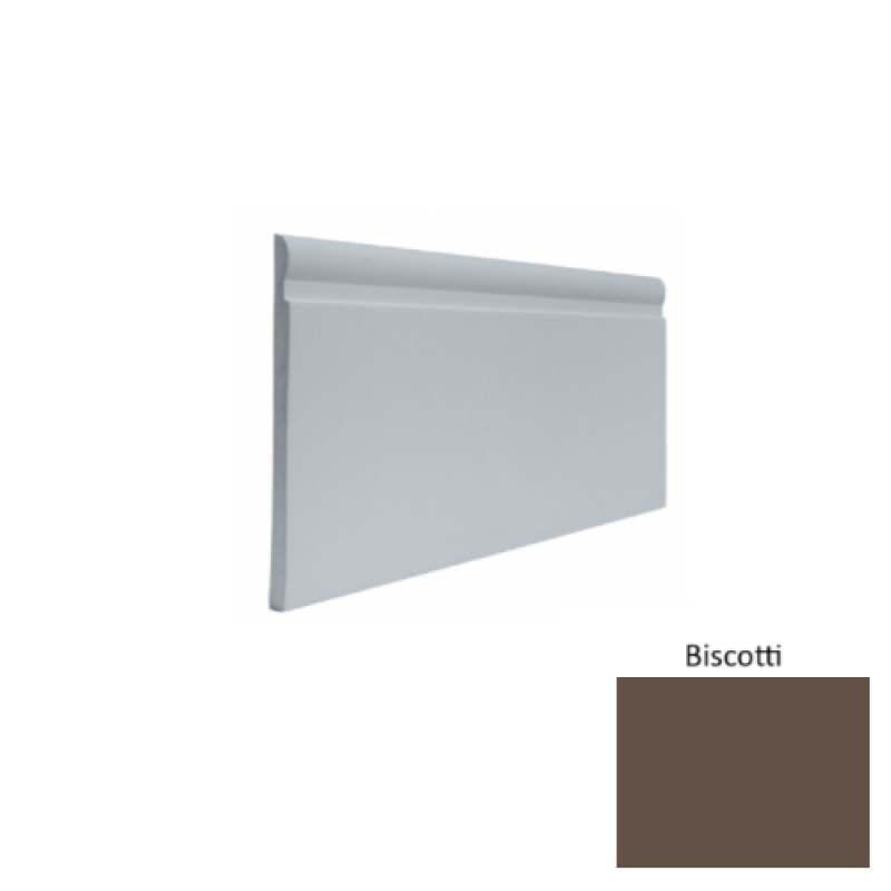 Contours #85 Fashion Biscotti Rubber Profiled Wall Base - Satin