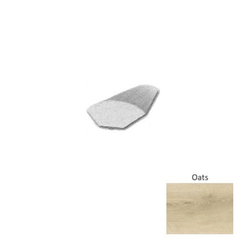 Performer Oats Luxury Vinyl Moulding / Trim - 94" Quarter Round - Urethane Ceramic Bead