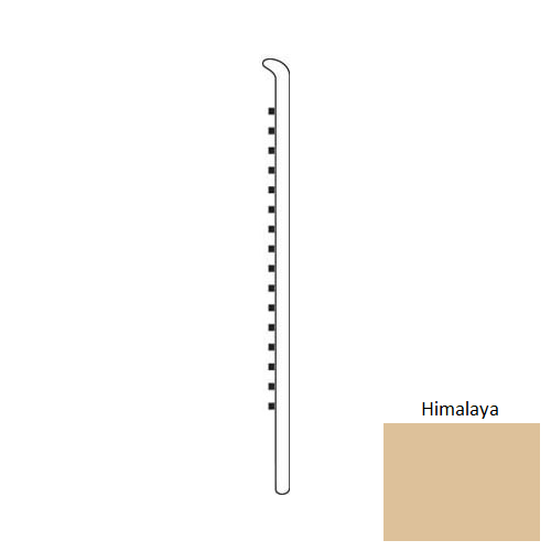 Himalaya Rubber Moulding / Trim 6" Straight Wall Base