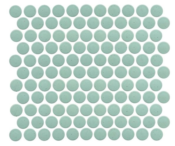 Midmod Celeste Matte Porcelain Mosaic