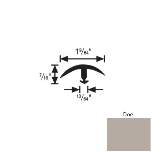 Flextones Doe Vinyl 162 Snap Down Divider