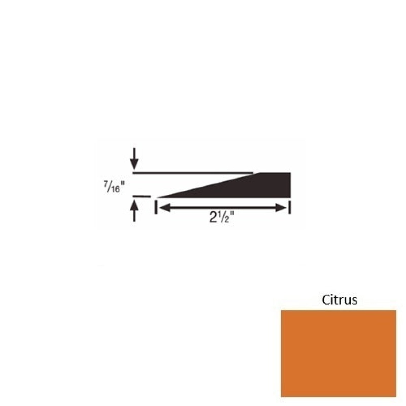 Solid 20 Citrus Rubber Transitional Reducer