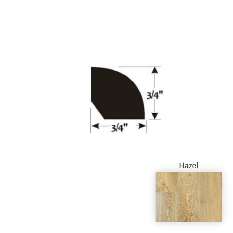 Reserve Hazel Hardwood Quarter Round Trim