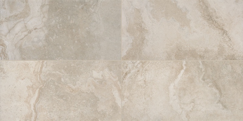 Archaia Artifact Beige Porcelain Tile - Matte - 12" X 24"