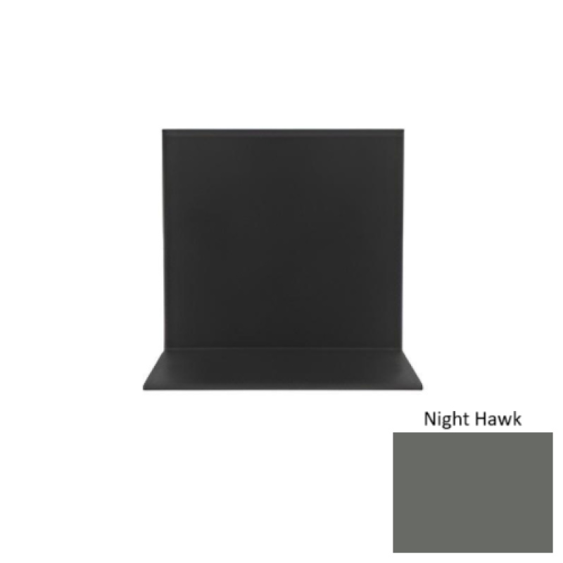 Pinnacle Night Hawk Rubber Sanitary Toe Wall Base - 4" X 48"