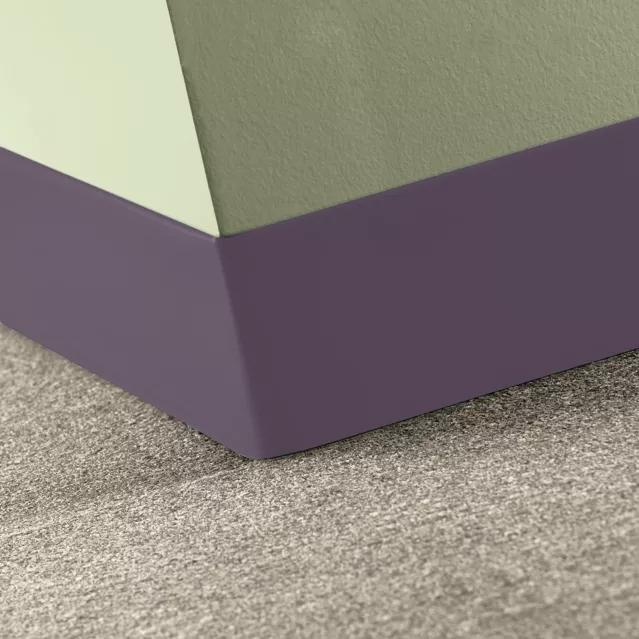 Johnsonite Shoreline Purple 4" Inside Corner