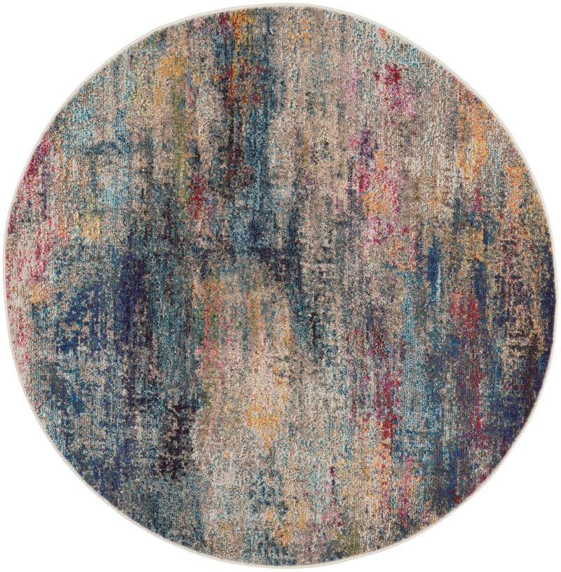 Celestial Ces16 Multicolor Modern Area Rug