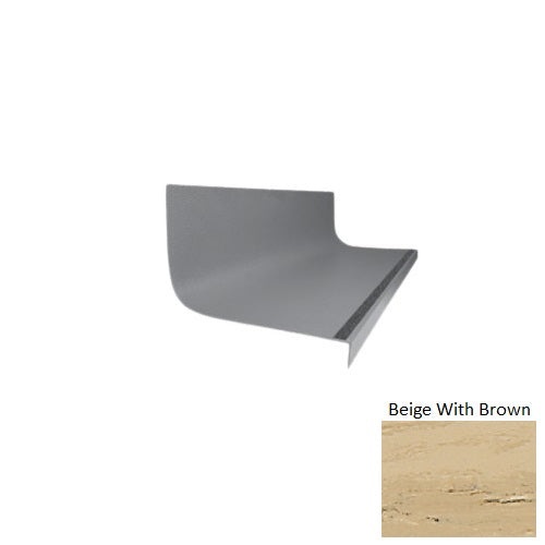Evolving Styles Creative Elements Beige With Brown Stair Tread