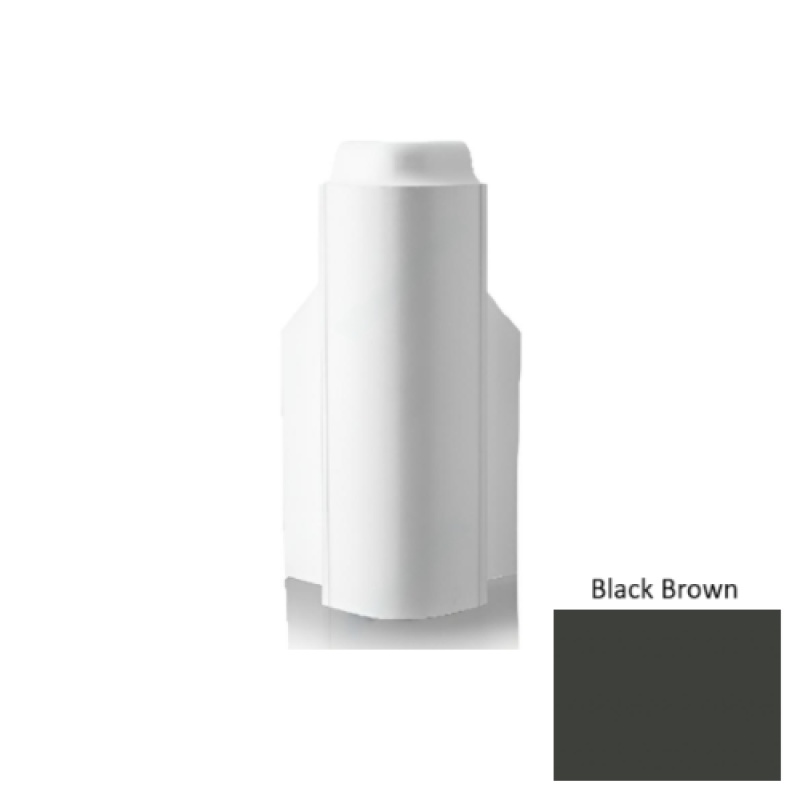 Pinnacle Black Brown Rubber Outside Corner Block
