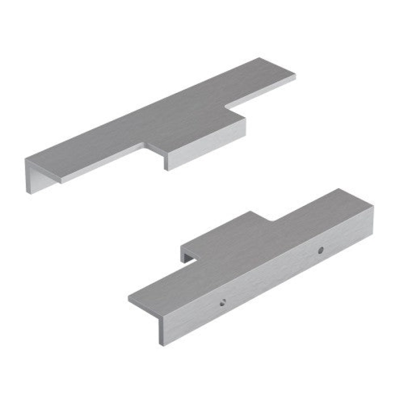 3063 Series Metal Cabinet Finger Pull - Brushed Satin Nickel