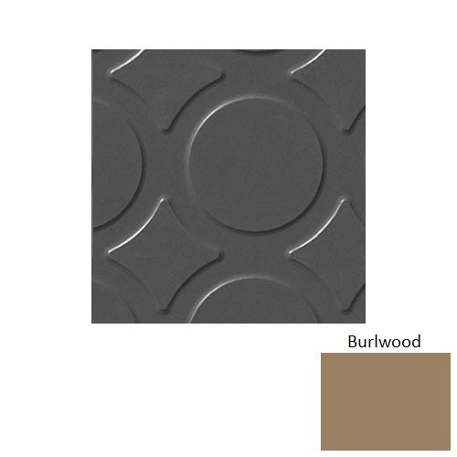 Flextones Burlwood Rct Radial III Textured Rubber Tile