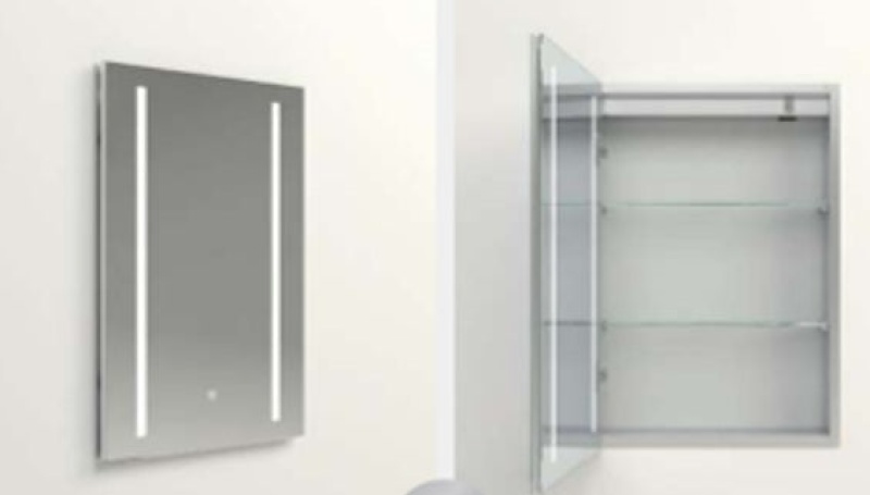 Mc3632 Aluminium LED Mirror Medicine Cabinet