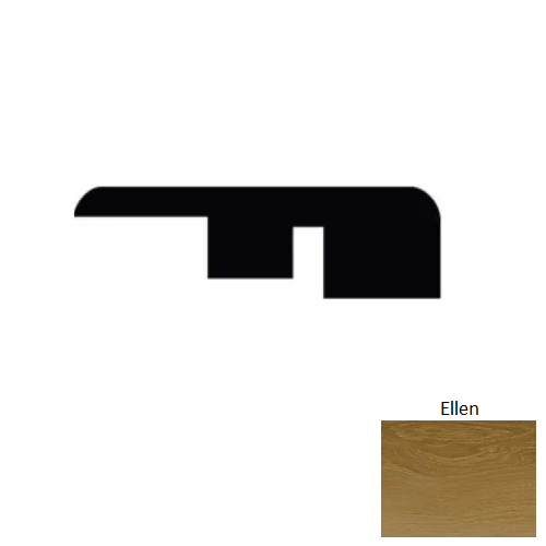 Sierra Ellen Luxury Vinyl Moulding / Trim - 94" End Molding - Aluminum Oxide