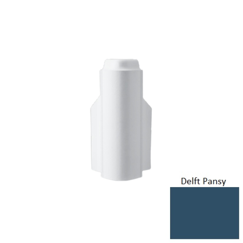 Rcb Delft Pansy Rubber Moulding Trim Outside Corner Blocks