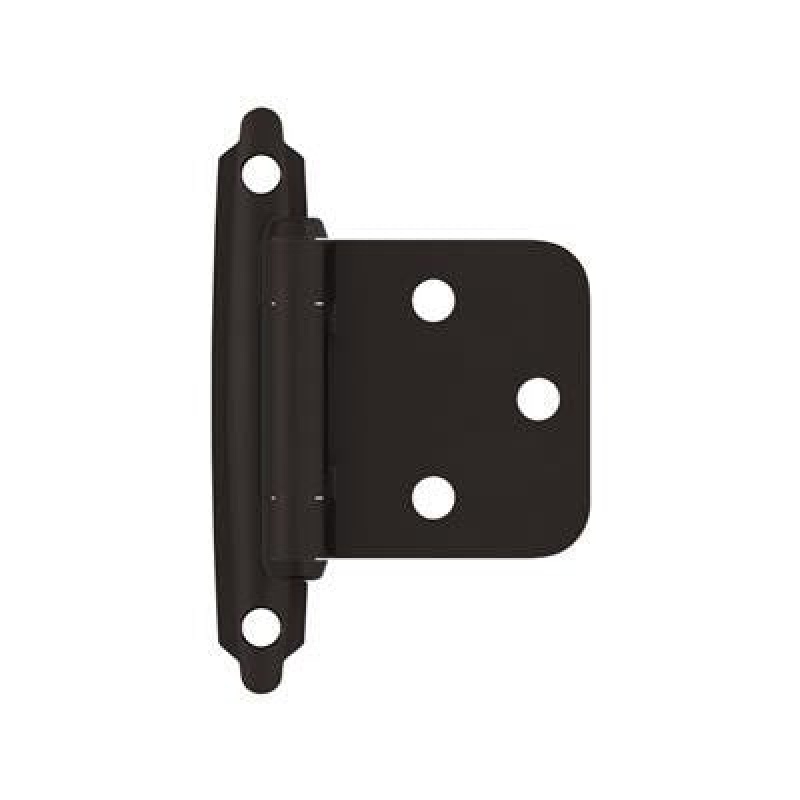 Bpr3429orb Oil Rubbed Bronze Steel Face Frame Self Close Spring Cabinet Hinge - Variable Overlay - Oil Rubbed Bronze