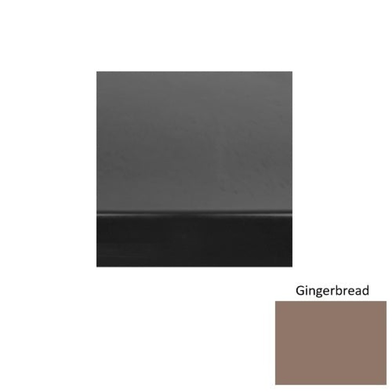 Roppe Solid 677 Gingerbread Stair Tread - Smooth
