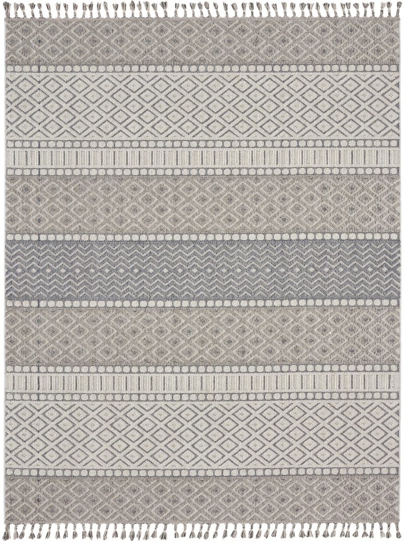 Paxton Ivory / Slate Scandinavian Area Rug