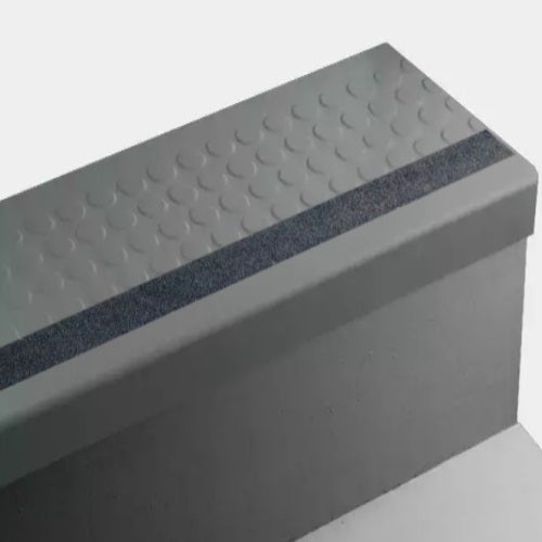 Hunter Green Raised Round Rubber Stair Tread