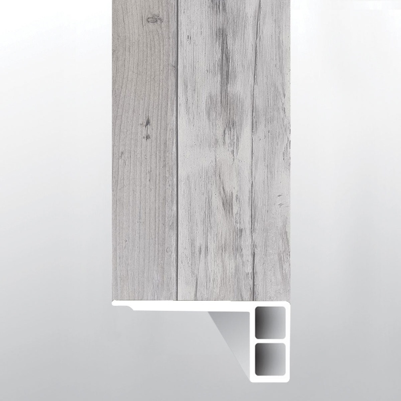 Prescott Woburn Luxury Vinyl Moulding / Trim - 2.75" X 94" Eased Edge Flush Stairnose - Low Gloss