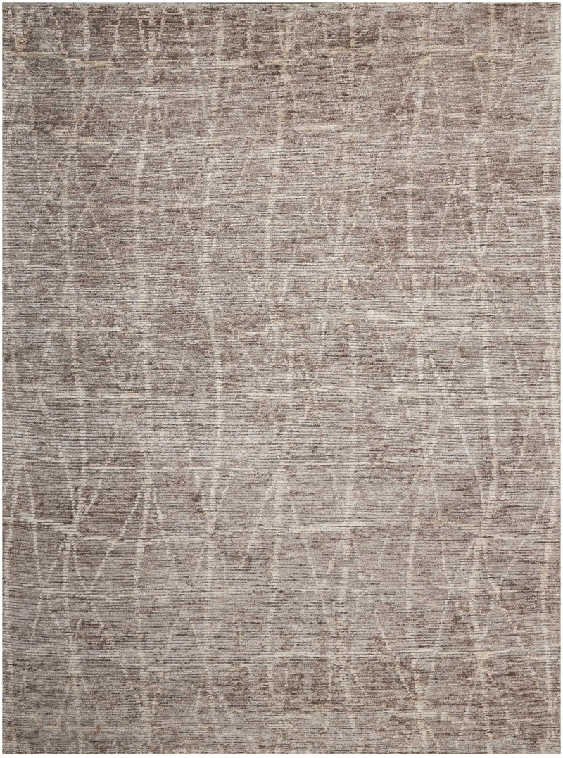 Ellora Sand Wool Blend Scandinavian Area Rug, 10 Ft X 14 Ft