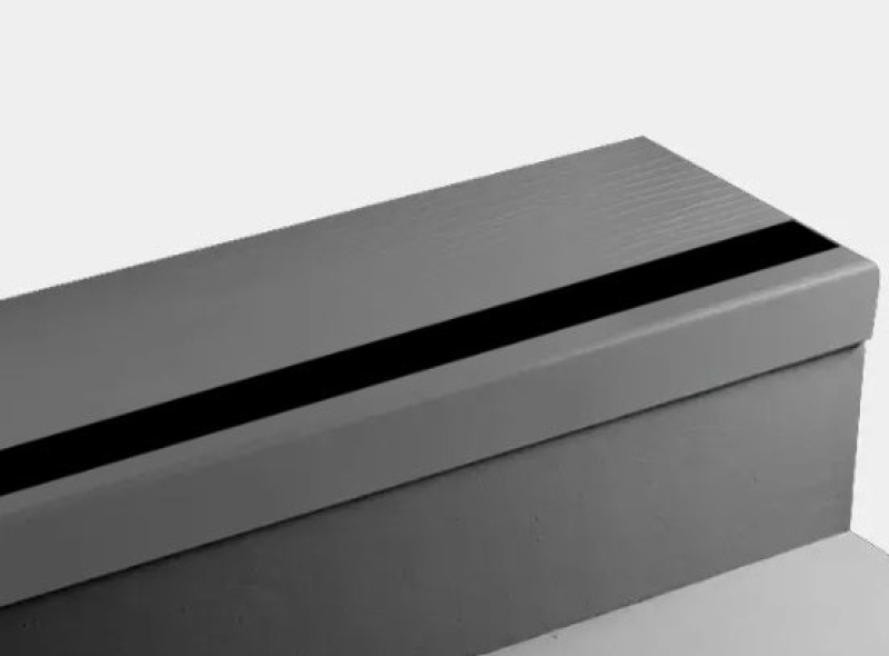 Medium Grey Bamboo Rubber Moulding / Trim