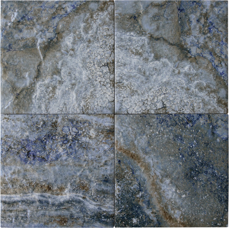 Jupiter Sky Porcelain Tile - Glossy - 6" X 6"