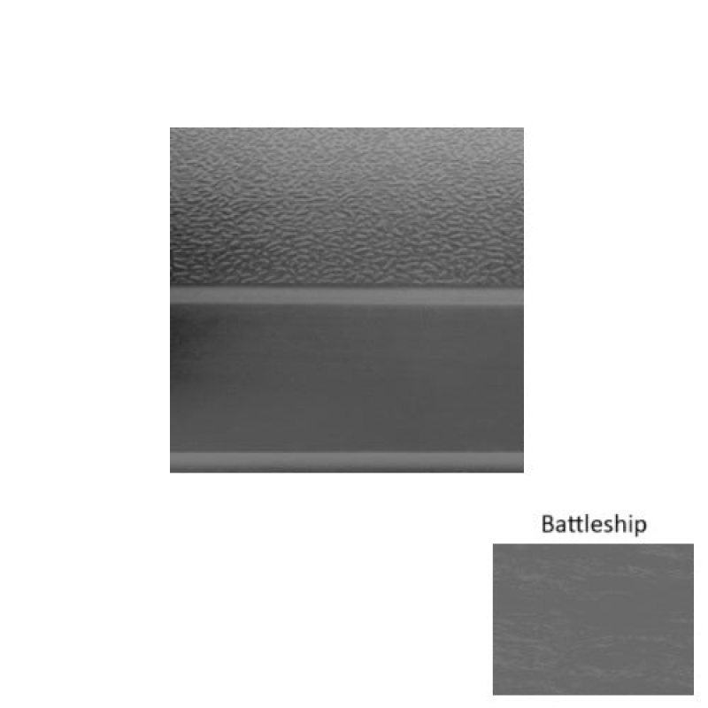 Marbleized Battleship Rubber Stair Tread - Textured