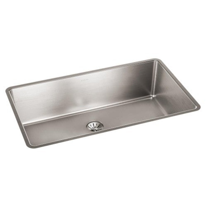 Elkay Lustertone Iconix Stainless Steel Undermount Single Bowl Kitchen Sink