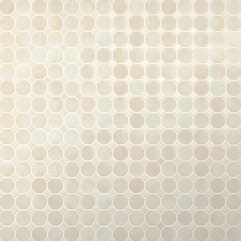 Relicca Unbound Ceramic Mosaic - 2" X 2" Octagon - Mixed