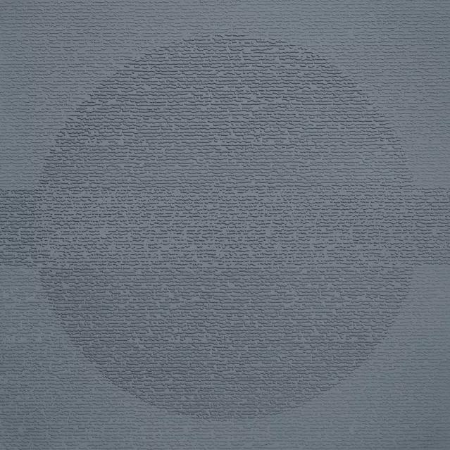 Johnsonite Navy Blue Round A Bout Circulinity Rubber Tile - Textured - 24" X 24"