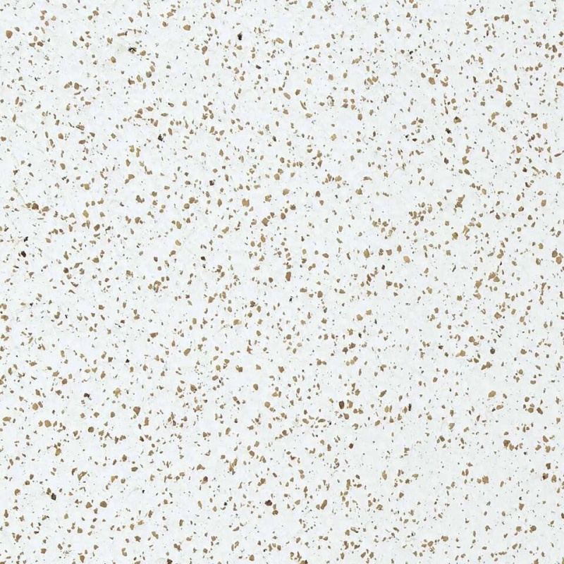 Johnsonite Icicle Eco Naturals Corktones Rubber Tile - Hammered - 24" X 24"