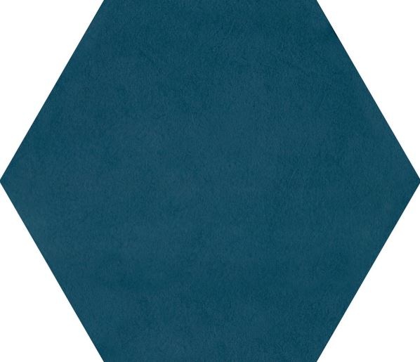 Bee Hive Medley Blue Porcelain Tile - Matte - 8 1/2" X 10"