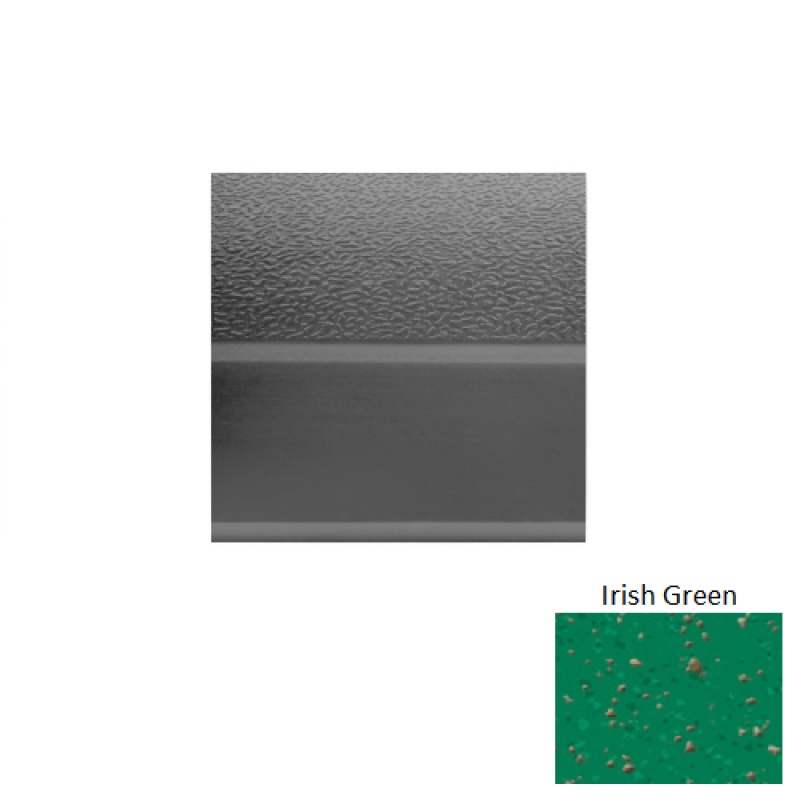 Renew 93 Irish Green Rubber (Sq) Stair Tread - Textured