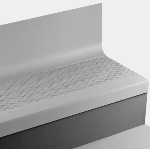 Johnsonite White Slipper Diamond Rubber Stair Tread