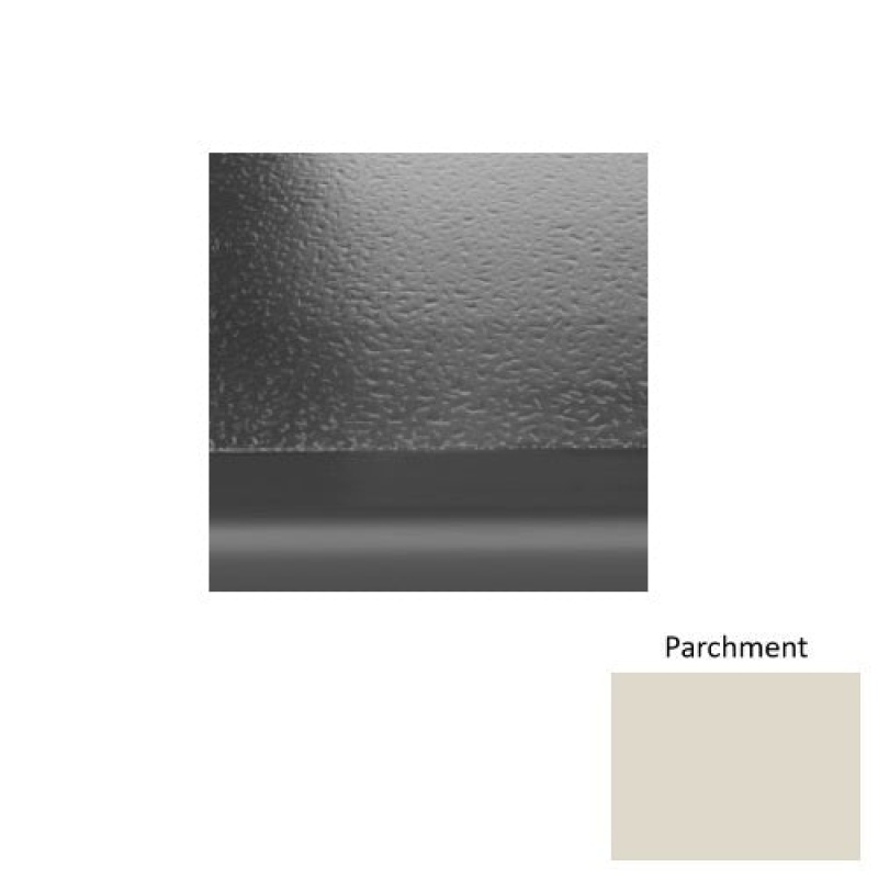 Solid 99 Parchment Rubber (Sq) With Galley Red Abrasive Strip Stair Tread With Dupont Kevlar - Hammered
